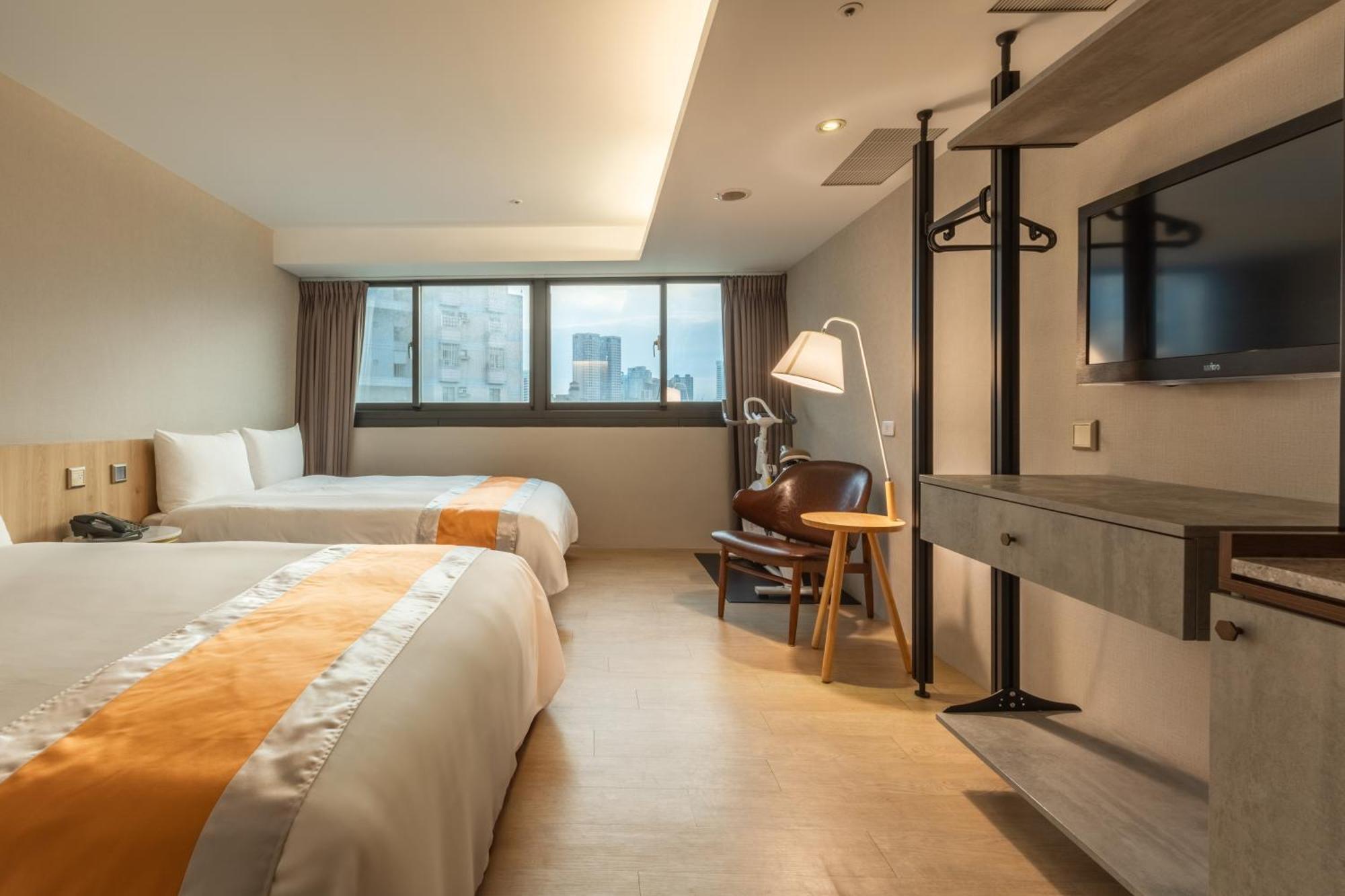 Ren Mei Fashion Hotel Taichung Oda fotoğraf